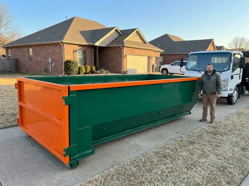 15-Yard Dumpster Rental in Bentonville, AR